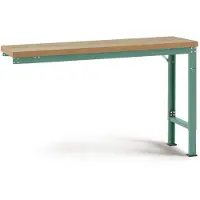 Manuflex WP7034.0001 Werkbank Anbaumodul (B x T) 2000 mm x 700 mm Grau, Grün