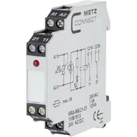 METZ CONNECT BTR 11061913 Koppelbaustein 24V AC/DC KRA-M8/21-21 2 Wech. 250VAC/DC 2A - 10 Stück