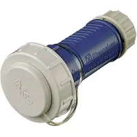 MENNEKES Schuko Kupplung, IP68, blau/grau 10833 (Schukokupplung)