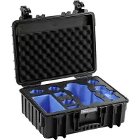 B & W International Outdoor.cases Drohnenkoffer PP.221 für DJI Mavic 4, schwarz