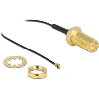 DeLOCK Antennenkabel RP-SMA zu MHF-4, 35cm, zum Einbau