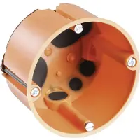 F-tronic Hohlwanddose, Ø 68 mm, T 47 mm, winddicht, mit Durchstossmembran