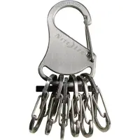 Nite Ize Schlüsselanhänger KeyRack Edelstahl