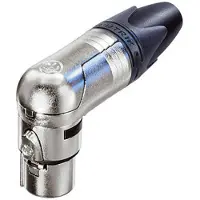 Neutrik NC5FRX, XLR, Aluminium, Schwarz, Silber, IP40, 1 mm², 1500 V