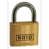 Kasp K12530A1 Hængelås 30 mm Identiske Gyldengul Nøglelås