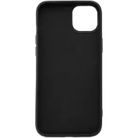 Hama Handyhülle "Handyhülle "Fantastic Feel" für Apple iPhone 15, Schwarz", schwarz, Smartphones, Hüllen, Kratzschutz und bezogene Seitentasten, Handyhülle