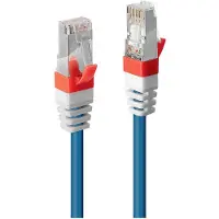 Lindy 45380, 15 m, Cat6a, S/FTP (S-STP), RJ-45, RJ-45, Blau