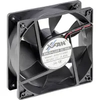 X-FAN RDH1238S Aksial ventilator 24 V/DC 217.8 m³/h (L x B x H) 120 x 120 x 38 mm