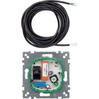 Merten Fußbodentemperaturreglereinsatz 537100 mit Schalter AC 230V 10 4 A