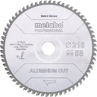Metabo Aluminiumcutprof 216x30 Metallkreissägeblatt