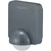 Sygonix SY-5836536 Wand PIR-Bewegungsmelder 360 ° Relais Dark-Grey IP54