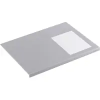 Durable Schreibunterlage m. Kantenschutz, grau