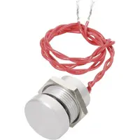 APEM PBAR1AF0000 Piezotast 24 V DC/AC 0.2 A 1 x Off/(On) Tastende IP69K 1 stk