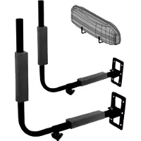 Fischer Wandhalterung schwenkbar für Dachboxen bis 52 cm Höhe, 40 kg Traglast, 320-520 mm Abstand, Kratzschutz