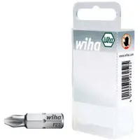 Wiha 10156 10156 Kreuzschlitz-Bit Antrieb: 1/4 (6.3 mm) Abtrieb: Kreuzschlitz Pozidriv PZ 2 25 mm