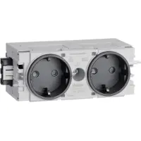 Hager GS20009011, Graphit, IP20, 250 V, 10 Stück(e)