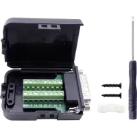 TRU COMPONENTS D-SUB Stiftleisten-Set Polzahl 15 Schrauben 1 St.