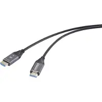 Speaka Professional HDMI / Glasfaser Anschlusskabel HDMI-A Stecker, HDMI-A Steck