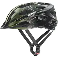 Uvex Air wing 2 cc, Schwarz, Grün, Helm, Unisex, Erwachsener, Fahrradfahren, 50-54 cm