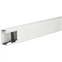 Hager LFE4006009016 Leitungsführungskanal PVC witterungsbeständig/UV-stabil LFE 40x60mm verkehrsweiß - 2 Meter