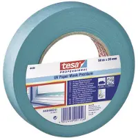 TESA tesakrepp 4438 UV Oberflächenschutzband 19 mm x 50 m (blau)