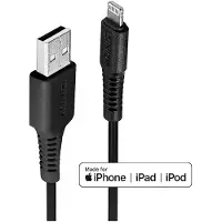 Lindy 31322, 3 m, USB A, Männlich, Männlich, Schwarz, Gerade