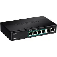 Trendnet 5 Ports Power Over Ethernet Switch 40w