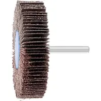 PFERD 44513046 Korund fächerschleifer f O 80x20mm Schaft-O 6 mm A40 für Feinschliff