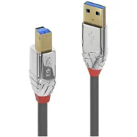 Lindy 36662, 2 m, USB A, USB B, USB 3.2 Gen 1 (3.1 Gen 1), 5 Gbit/s, Grau