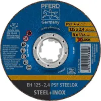 PFERD TOOLS Trennscheibe EH X-LOCK gekröpft Universallinie PSF STEELOX für Stahl/Edelstahl - 61740125