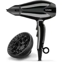 BaByliss Compact Pro 2400, AC, 34,4 m/s, Schwarz, Einfarbig, Hängeschlaufe, 2,8 m