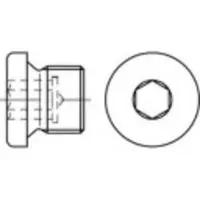 Toolcraft 112746 Låseskruer 1 Zoll Indvendig sekskant DIN 908 Stål Galvaniseret 25 stk