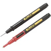 Fluke Sicherheits-Prüfspitzen-Set Steckanschluss 4 mm CAT III 1000 V, CAT IV 600 V Schwarz, Rot TP175E (3565568)