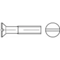Toolcraft Senkschrauben M12 55 mm Schlit
