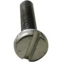 Toolcraft 104099 Zylinderschrauben M5 80 mm Schlitz DIN 84 Stahl 200 St.