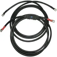 IVT Kabelsæt SW-Serie 3.00 m 50 mm² 421008 Passer til model (frekvensomformer):Voltcraft SW-2000 12V , Voltcraft SW-2000 24V , Voltcraft SW-4000 12V ,