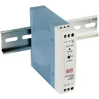 MEAN WELL MDR-20-15, 20 W, 85 - 264 V, 47 - 63 Hz, 0.35 - 0.55 A, 50 ms, 81%