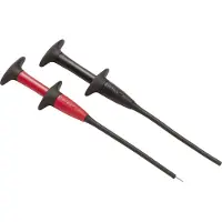 Fluke Sicherheits-Prüfspitzen-Set Steckanschluss 4 mm CAT III 1000 V, CAT IV 600 V Schwarz, Rot AC28