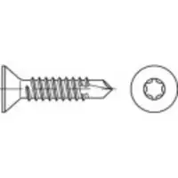 Toolcraft 141545 Bohrschraube 3.9 mm 16 mm T-Profil DIN 7504 Stahl galvanisch verzinkt 1000 St.