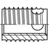 Alstertaler Schrauben & Präzisionsteile 159847 Gewindeeinsätze M5 7 mm 100 St.
