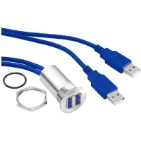 TRU COMPONENTS USB-Einbaubuchse 3.0