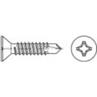 Toolcraft 141483 Borskruer 2.9 mm 16 mm Krydskærv Philips DIN 7504 Stål Galvaniseret 1000 stk