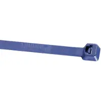 Panduit Cable Tie, 8.0”L (203mm), Intermediate, Metal Detectable Polypropylene, Dark Blue, 100pc, Polypropylen (PP), Blau, 20,3 cm