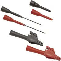 Fluke TP920, Prüfsonde, Schwarz, Rot, CAT III, 300 V, 3 A, 6 Stück(e)