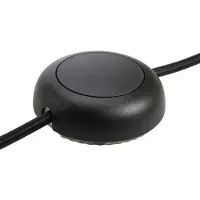 InterBaer 8124-004.01 LED-snordæmper med afbryder Sort 1 x Off/On Afbrydereffekt (min.) 5 W Afbryderstyrke (maks.) 150 W 1 stk