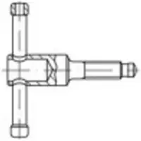 Toolcraft 137867 Knebelschraube M12 60 mm DIN 6306 Stahl brüniert 1 St.