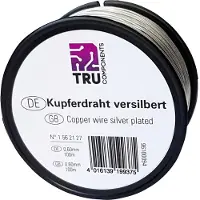 TRU COMPONENTS Kupferdraht Außen-Durchmesser (ohne Isolierlack): 0.80 mm 22 m