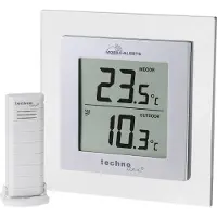 Techno Line Temperaturstation mit Innen- und Außenfühler, das Haus-Überwachungs-System für Ihre Temperaturen