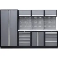 Kunzer Werkstattmodul 2 mit Edelstahlarbeitsplatte WESS2