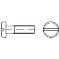 Toolcraft TO-5360796 Flachkopfschrauben M5 40 mm Schlitz Edelstahl A4 100 St.